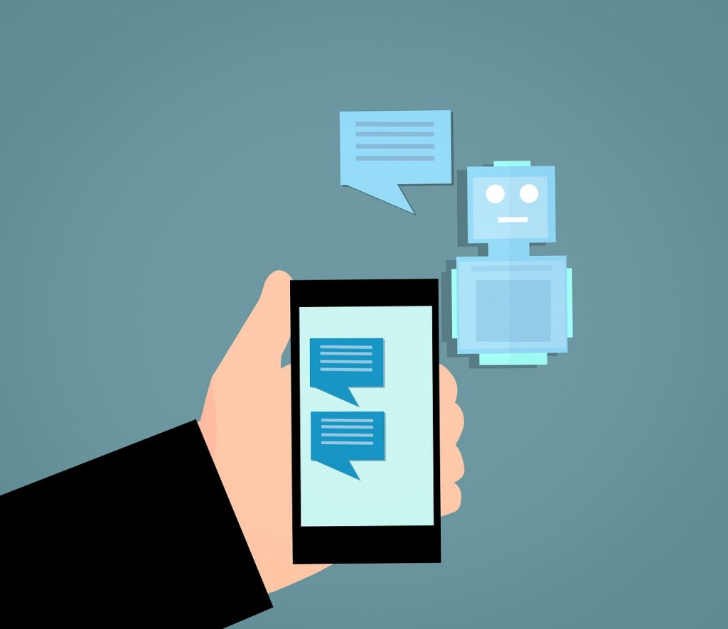 Im Conversional Marketing erleichtern Chatbots die Kommunikation mit Kunden. 