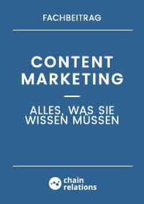 Logo des Fachbeitrags Content Marketing